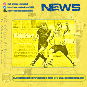 Mehr über den Artikel erfahren Transfer – Jan Grobecker wechselt zum VfL