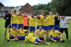 Mehr über den Artikel erfahren Spielbericht -VfL Oly. 08 Duderstadt v TSV Ebergötzen – 4:0 – Finale Herschel Cup – 01. Aug. 21