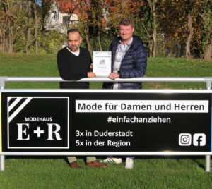 Mehr über den Artikel erfahren Neuer Unterstützer | Modehaus E+R