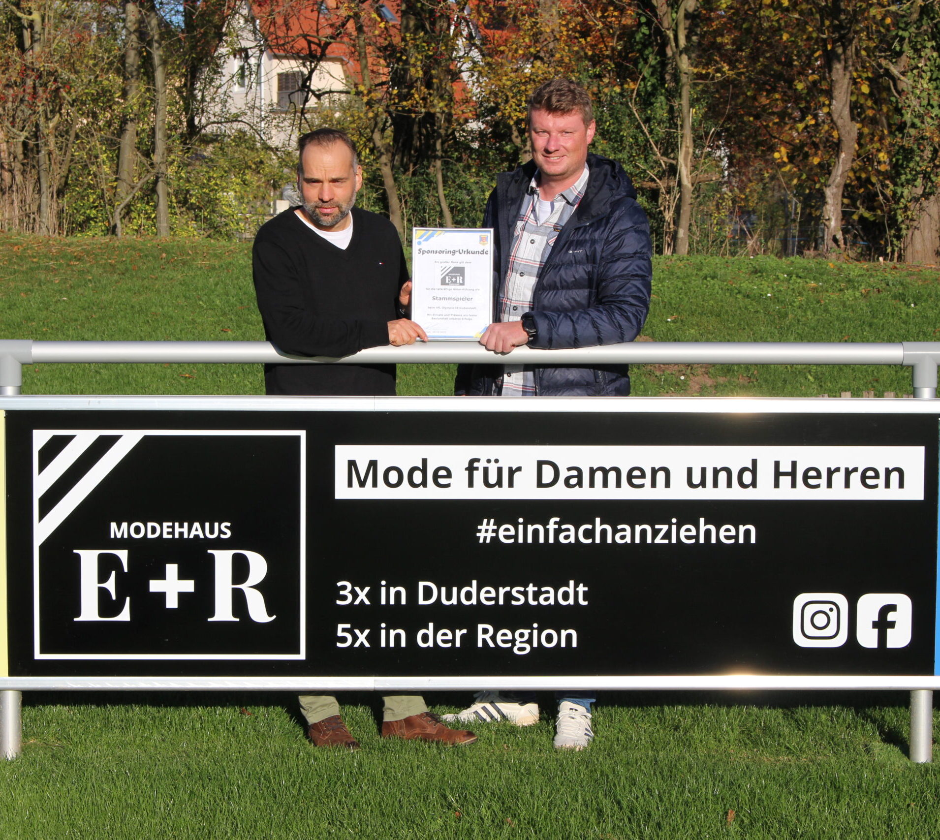 Du betrachtest gerade Neuer Unterstützer | Modehaus E+R